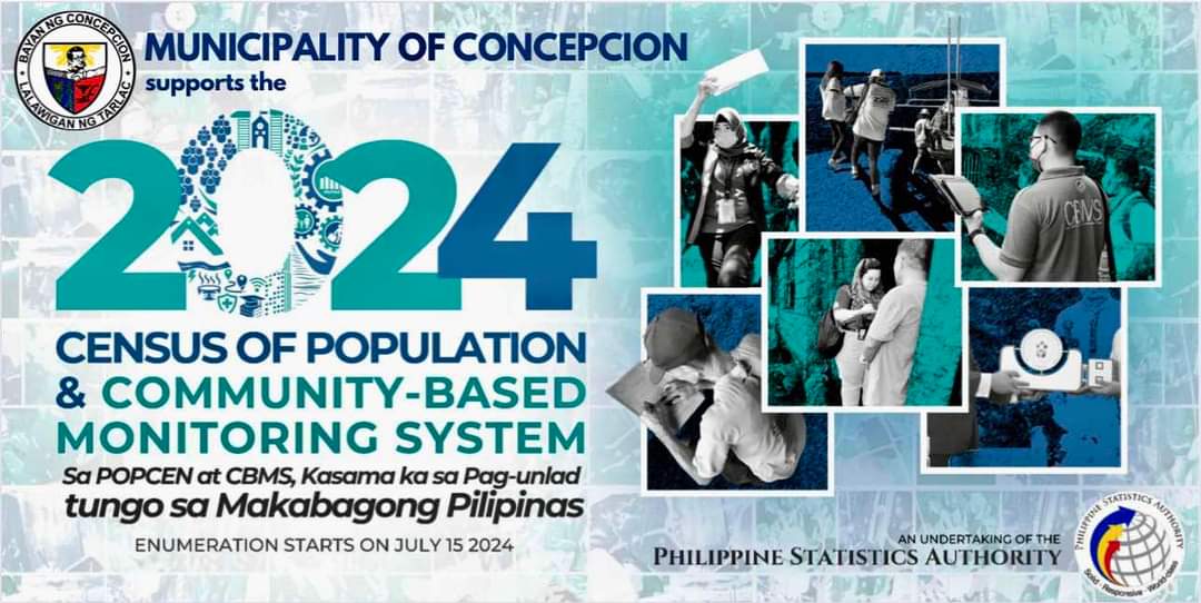 Census ng Populasyon at Community-Based Monitoring System (POPCEN-CBMS) 2024 sa Concepcion