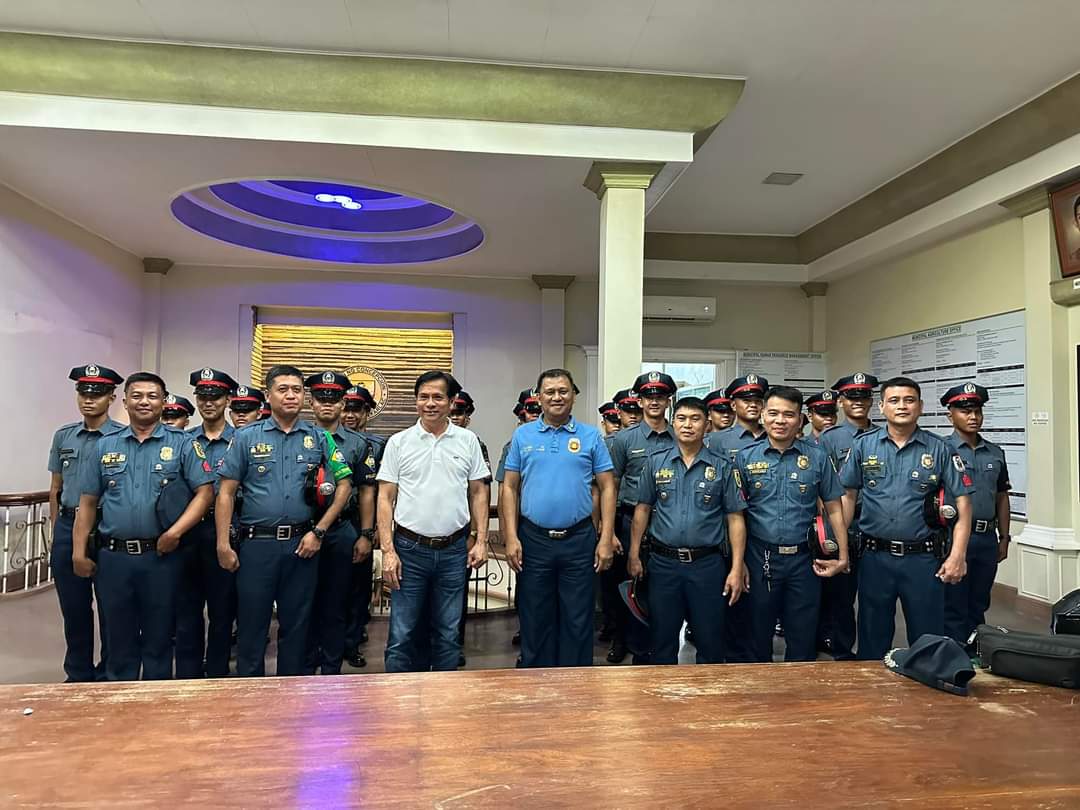 Police Trainees, Nag-Courtesy Call kay MNLV