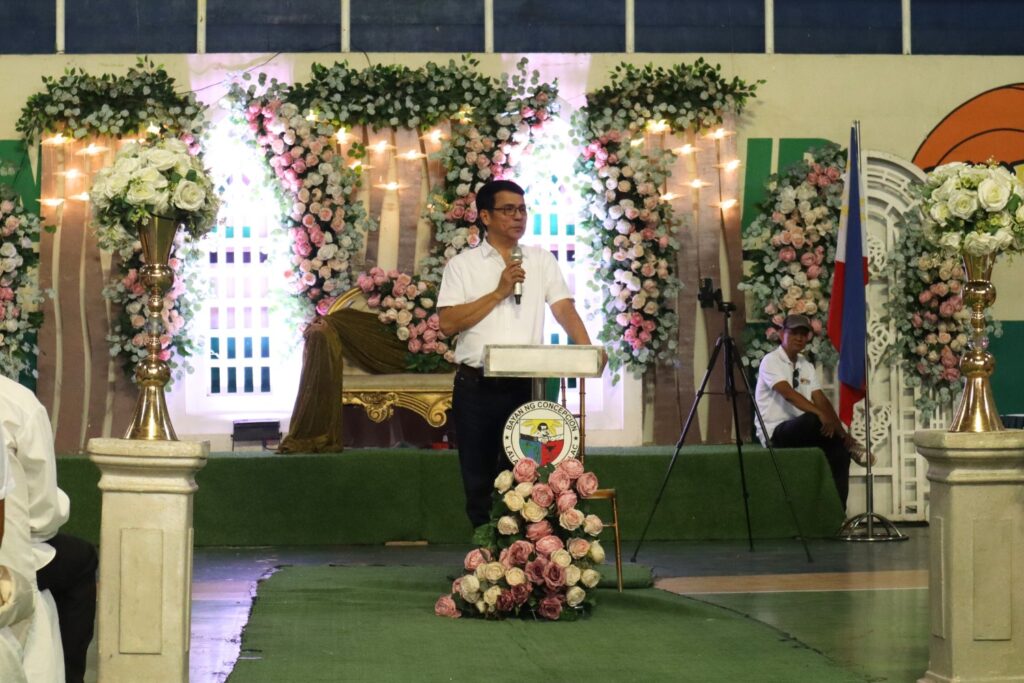 PAG-IISANG DIBDIB NG 58 NA PARES, MATAGUMPAY NA IDINAOS SA KASALANG BAYAN NG CONCEPCION