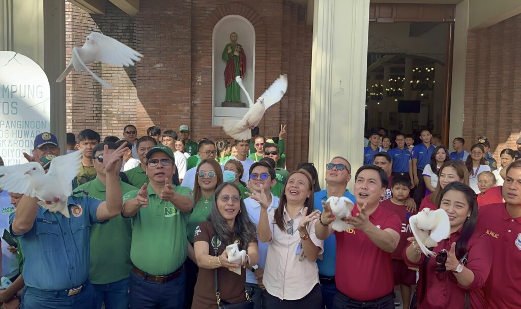 UNITY WALK AT PEACE COVENANT SIGNING, ISINAGAWA SA CONCEPCION PARA SA MAPAYAPANG HALALAN 2025